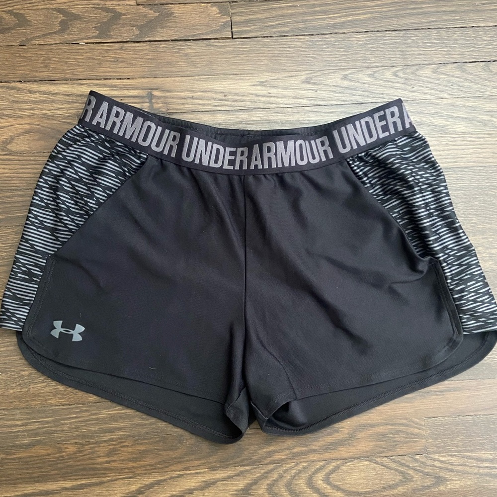 Under Armour Women's Black Athletic Shorts